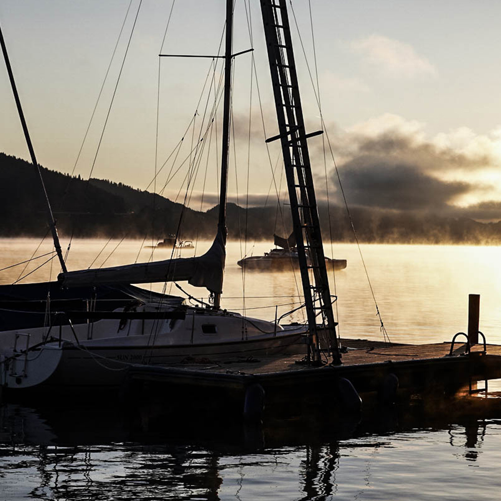 Segelboot am Wörthersee